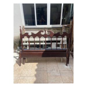 Cama De Casal Em Vinhático (leia Nossa Descrição)
