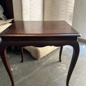 Mesa Lateral Estilo Chipandelle Em Peroba Do Campo E Imbuia
