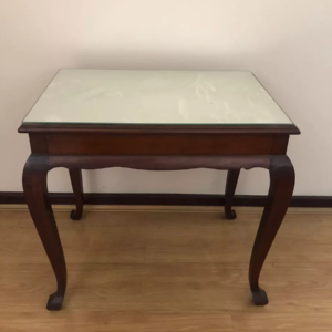Mesa Lateral Estilo Chipandelle Em P. Do Campo Com Espelho