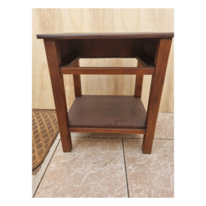 Mesa De Cabeceira Anos 60 Em Imbuia