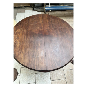 Conjunto De Mesa De Jantar Com 04 Cadeiras Em Jacarandá